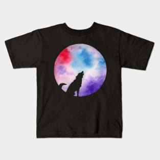 Wolf Moon Kids T-Shirt